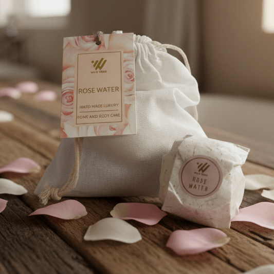 Rose Water Bath Bomb Sack - Wild Vibes Home & Body