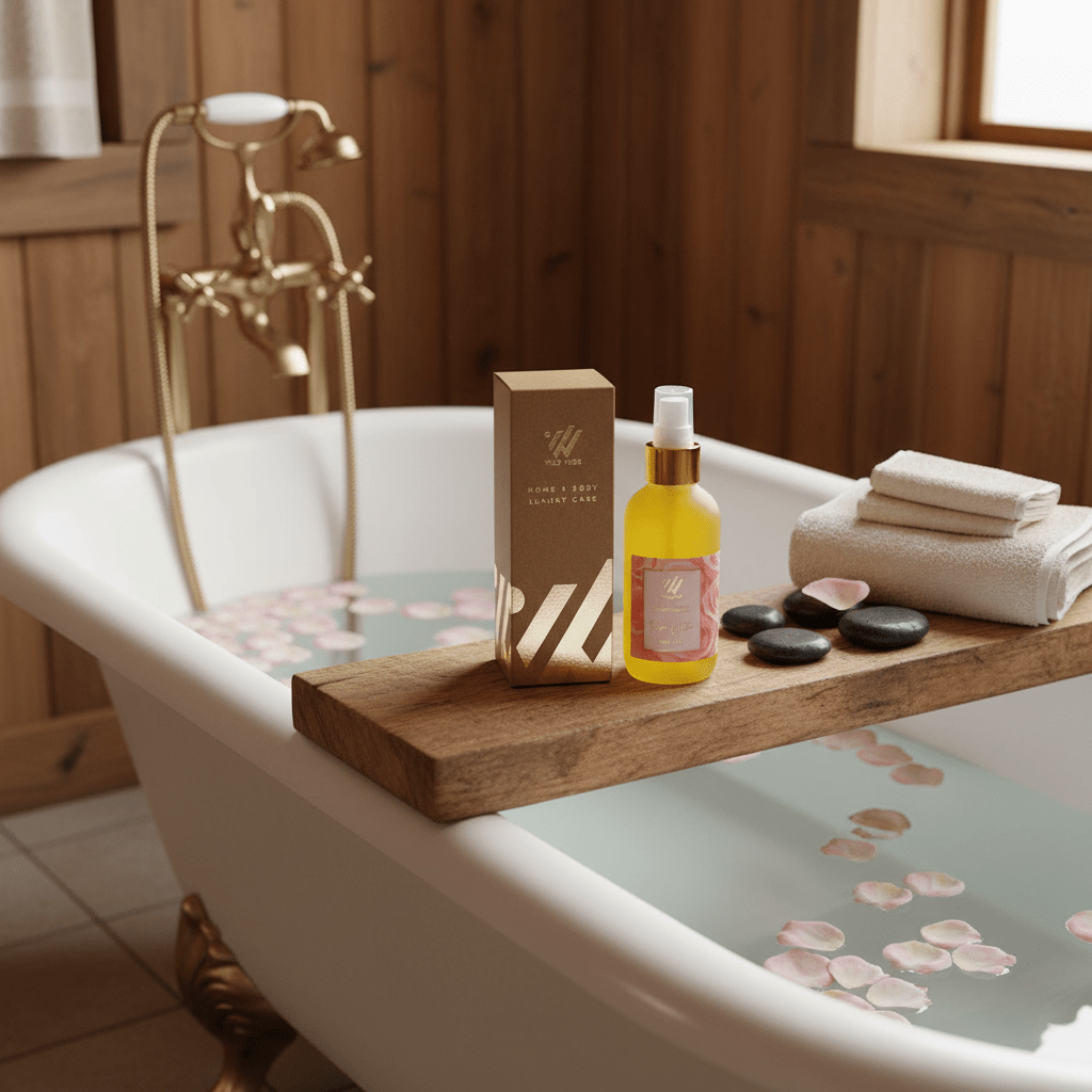 Rose Water Body Oil - Wild Vibes Home & Body