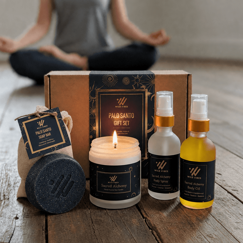 Sacred Alchemy (Palo Santo) Gift Box - Wild Vibes Home & Body