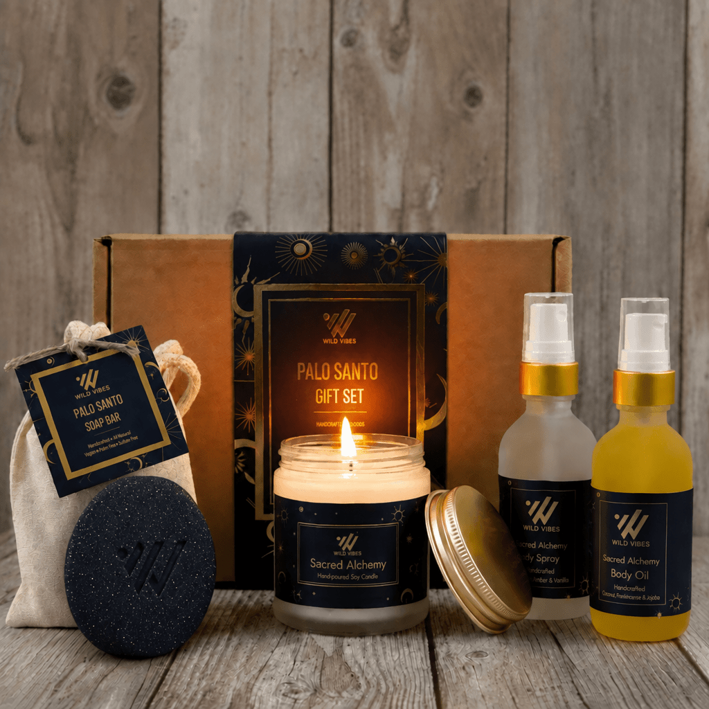 Sacred Alchemy (Palo Santo) Gift Box - Wild Vibes Home & Body