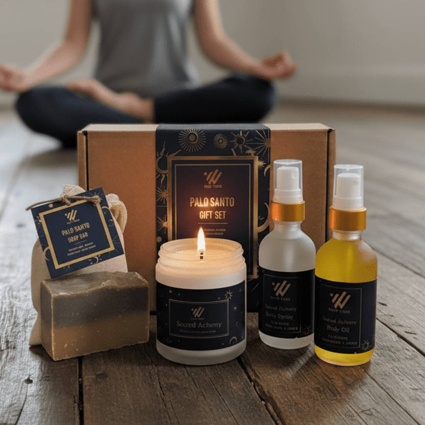 Sacred Alchemy (Palo Santo) Gift Box - Wild Vibes Home & Body