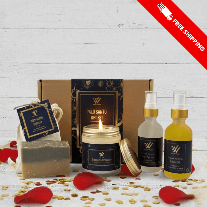 Sacred Alchemy (Palo Santo) Gift Box - Wild Vibes Home & Body