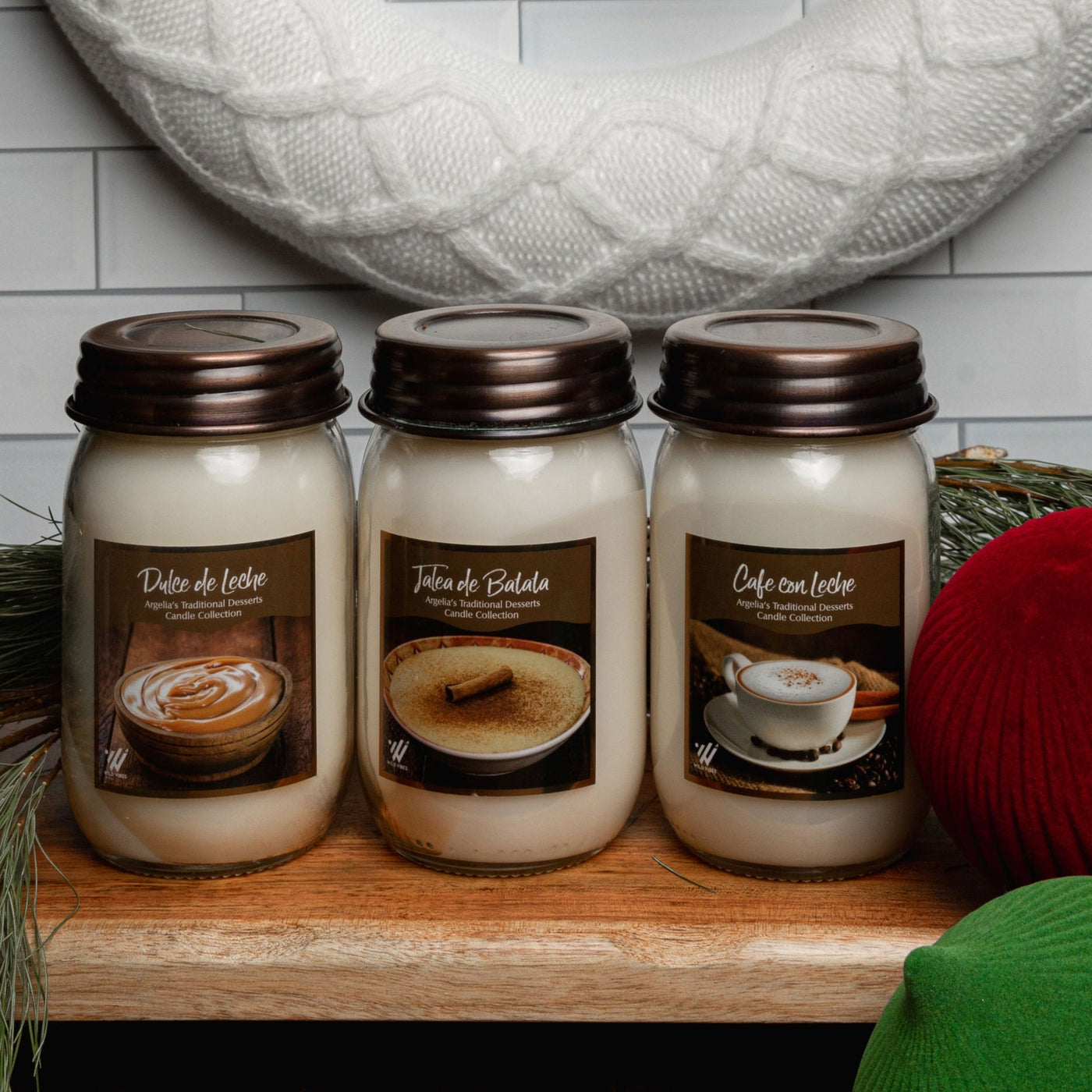 Signature Gift Box - Argelia's Traditional Dessert Candles - Wild Vibes Home & Body