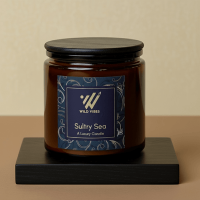 Sultry Sea Natural Candle - 13 oz - Wild Vibes Home & Body