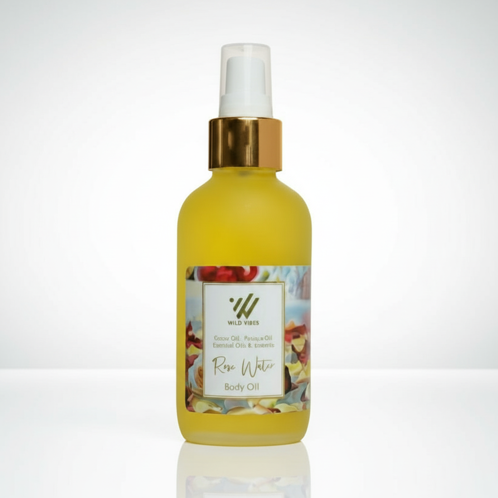 Rose Water Body Oil