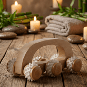 🎁 Wooden Massage Roller (100% off) - Wild Vibes Home & Body