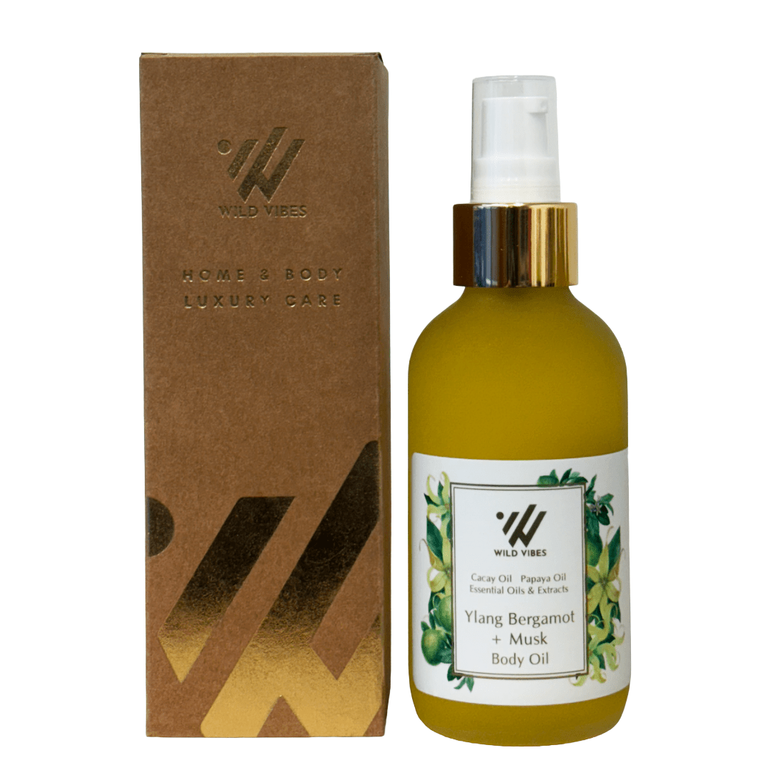 Ylang Bergamot + Musk Body Oil - Wild Vibes Home & Body
