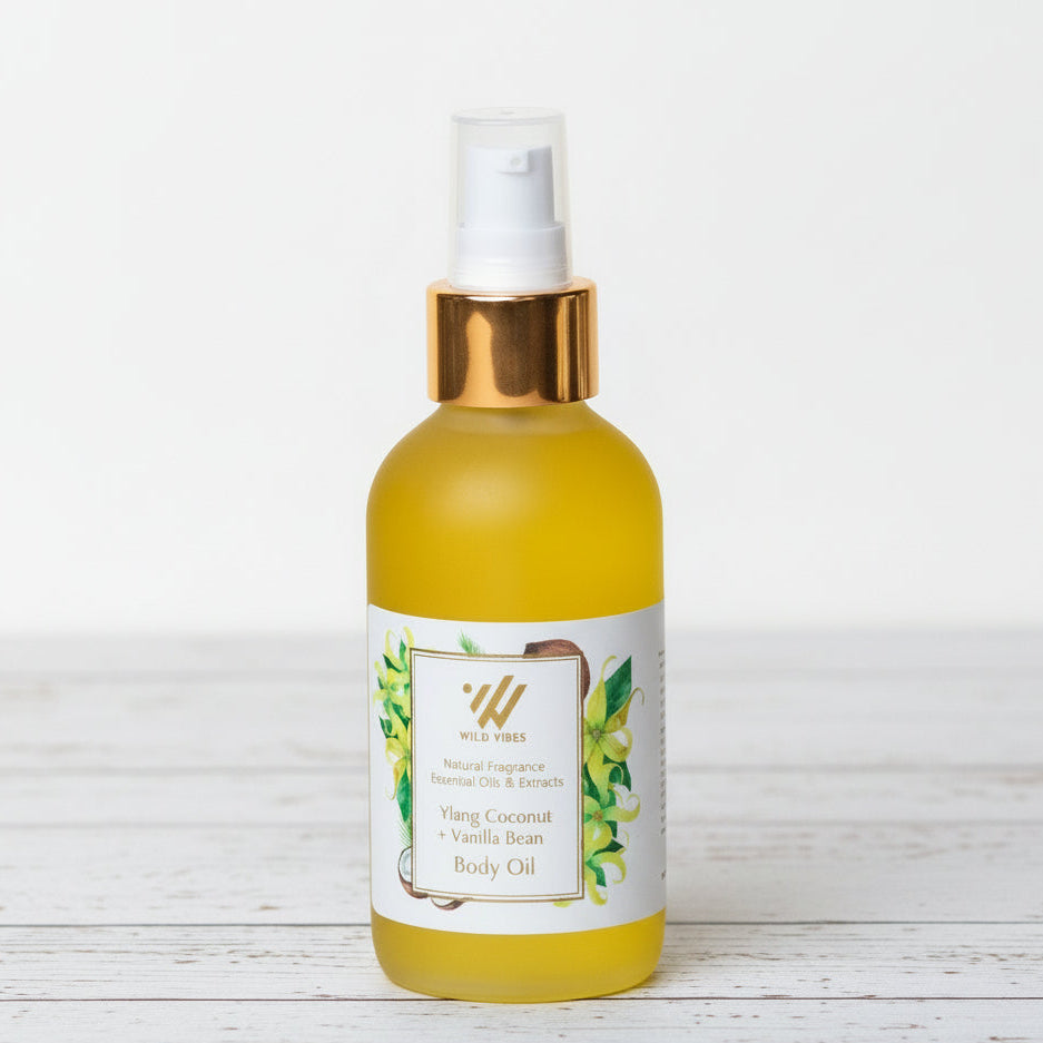 Ylang Body Oil Collection - Wild Vibes Home & Body