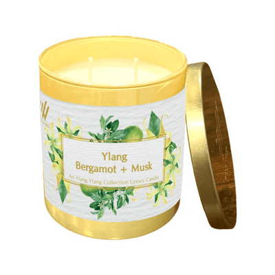 Ylang Coconut Soy Candle - Wild Vibes Home & Body
