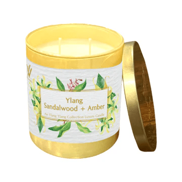 Ylang Coconut Soy Candle - Wild Vibes Home & Body