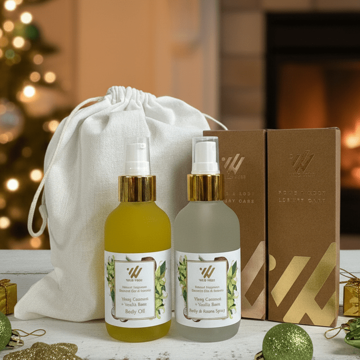 Ylang Coconut + Vanilla Body Oil & Spray Set - 4 oz - Wild Vibes Home & Body