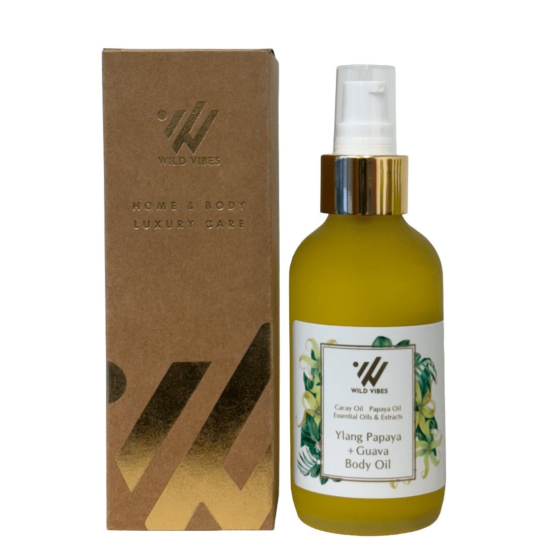 Ylang Papaya + Guava Body Oil - Wild Vibes Home & Body