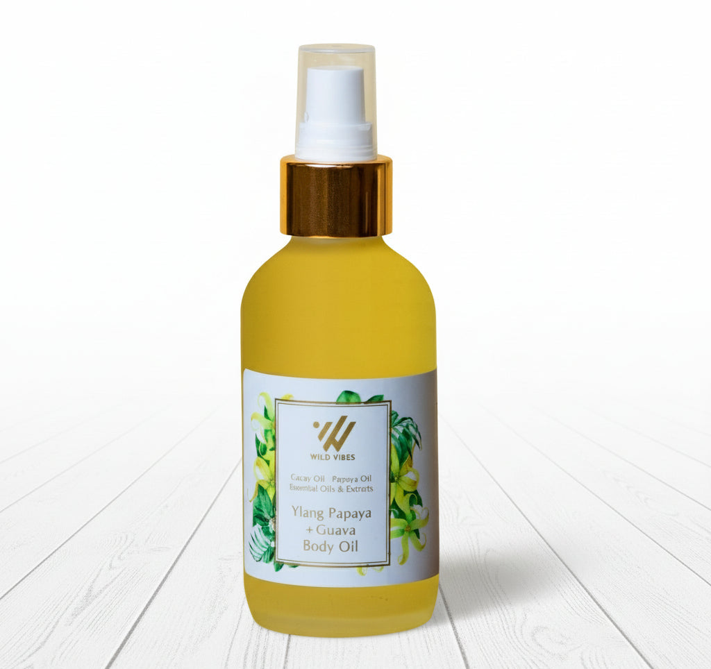 Ylang Papaya + Guava Body Oil - Wild Vibes Home & Body