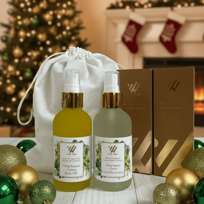 Ylang Papaya + Guava Body Oil & Spray Set - 4 oz - Wild Vibes Home & Body