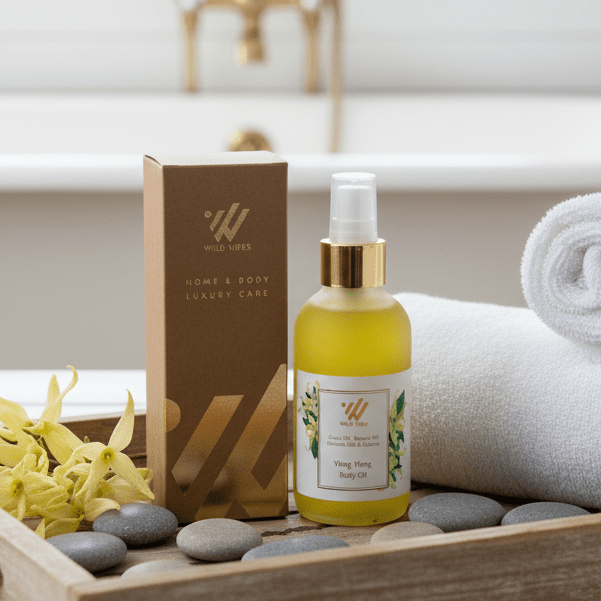 Ylang Ylang Body Oil - Wild Vibes Home & Body