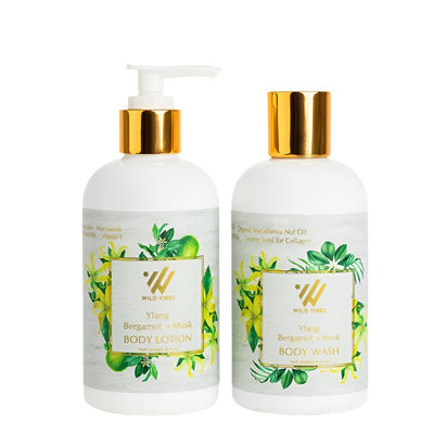 Ylang Ylang Body Wash & Lotion Bundles - Wild Vibes Home & Body