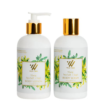 Ylang Ylang Body Wash & Lotion Bundles - Wild Vibes Home & Body