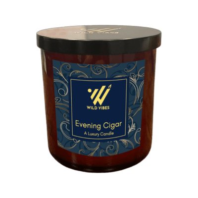 Evening Cigar Soy Coconut Candle - 8.5 oz. - Wild Vibes Home & Body