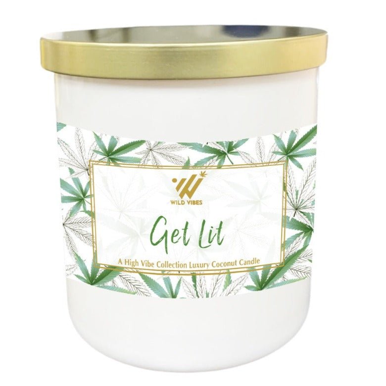 Get Lit Coconut & Soy Candle - Wild Vibes Home & Body