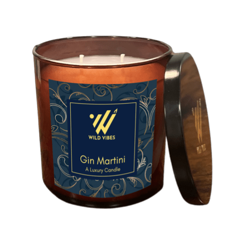 Gin Martini Soy Coconut Candle - 8.5 oz. - Wild Vibes Home & Body