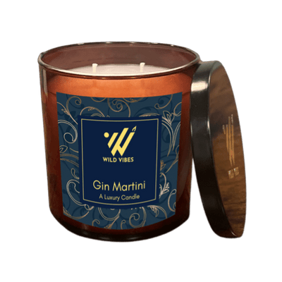 Gin Martini Soy Coconut Candle - 8.5 oz. - Wild Vibes Home & Body
