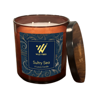 Sultry Sea Soy Coconut Candle - 8.5 oz. - Wild Vibes Home & Body